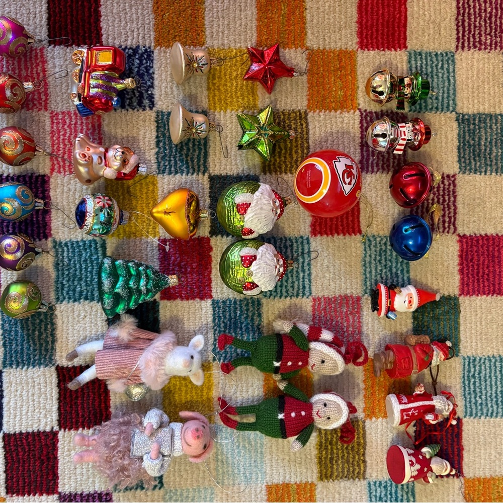 Holiday Ornament Lot